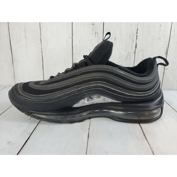 Nike Air Max 97 Triple Black White Anthracite Terry Cloth 921826-015 Sz 9 *Read* main image 5